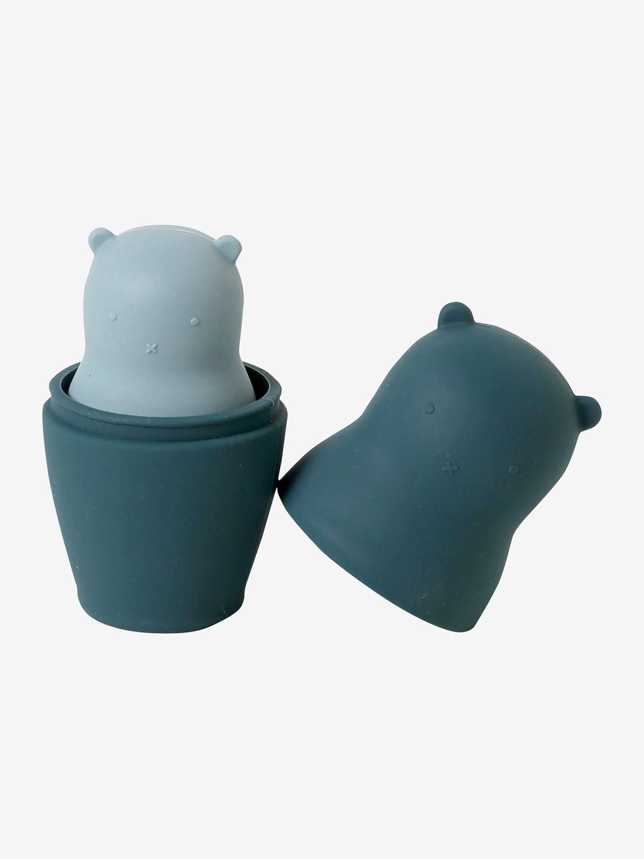 Boites gigognes Ours en silicone multicolor