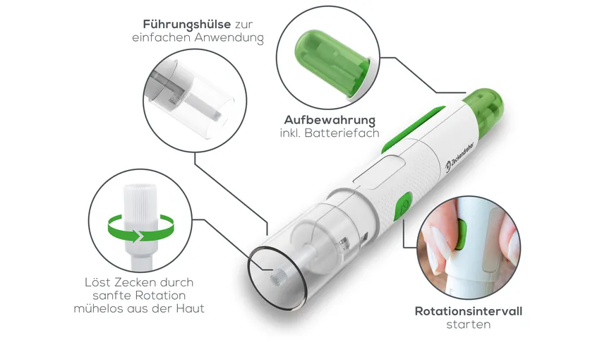 Zeckendreher Zeckenentferner für Tiere