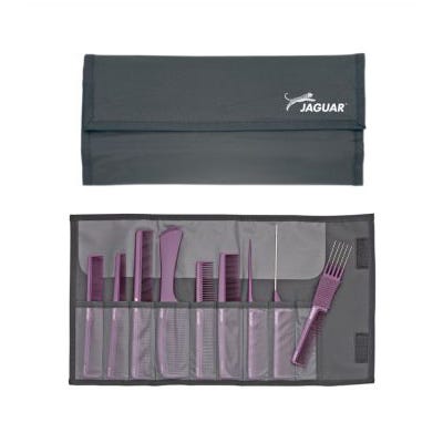 Jaguar - Kamm-Set A-Line lila-metallic