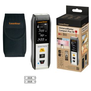 Laserliner 080.942E DistanceMaster Compact Plus 50 Dalmierz laserowy 50m w etui