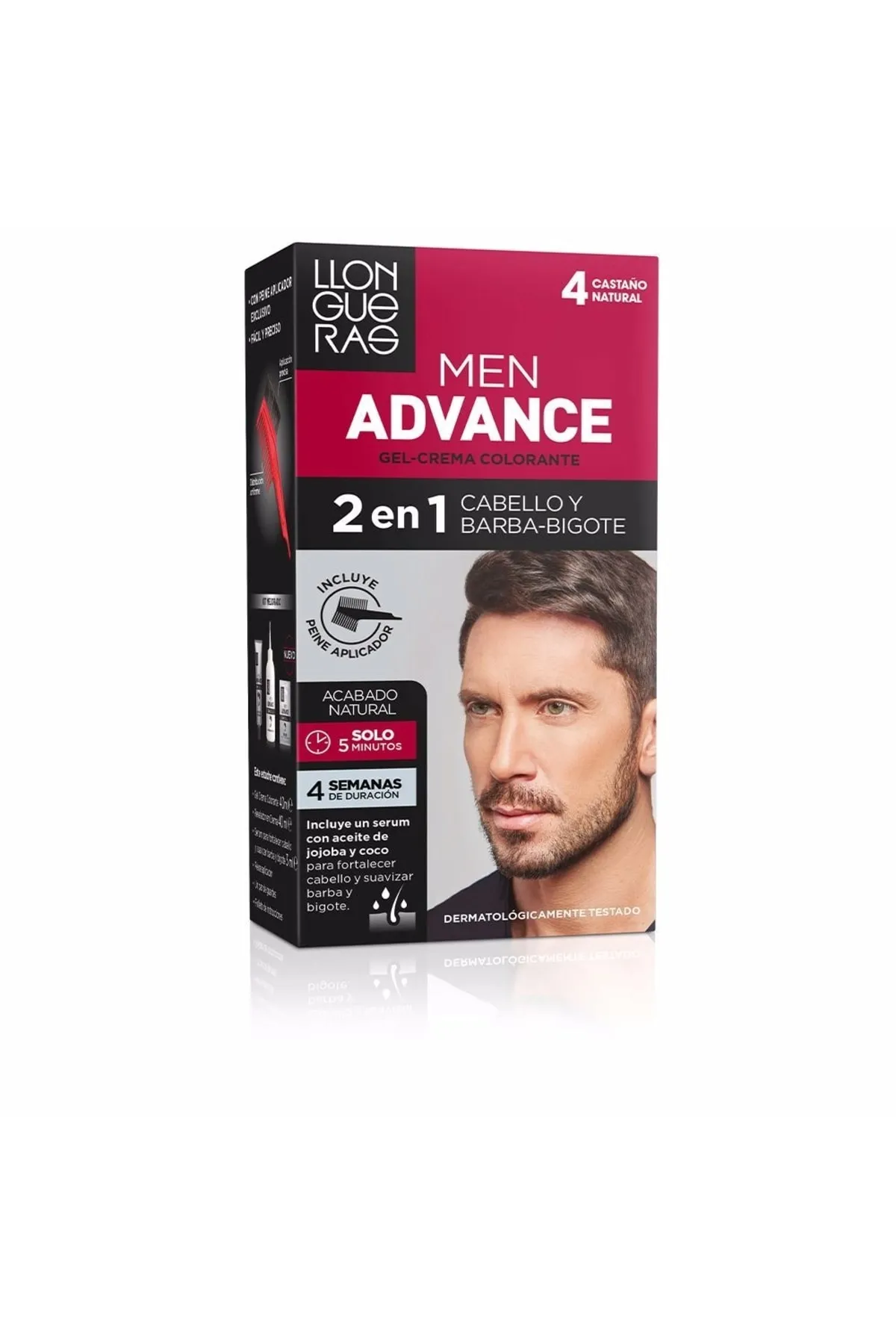 Llongueras  Men Advance #4-Castaño Ceniza Llongueras