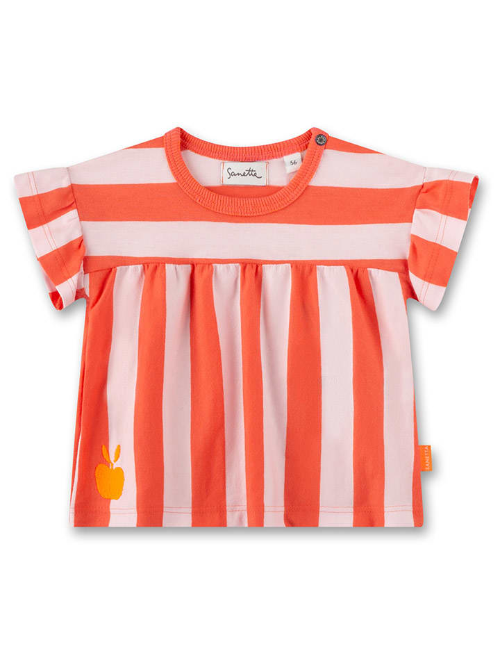 Sanetta Kidswear Shirt in Orange/ Rosa günstig kaufen