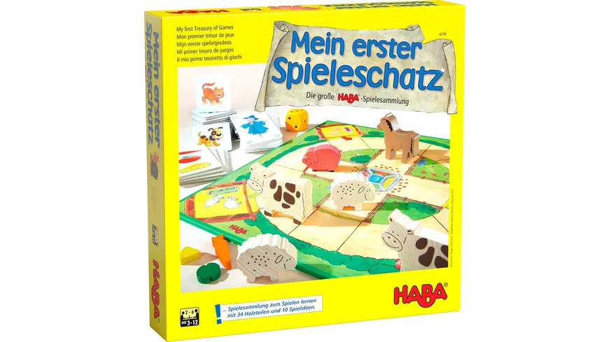 HABA - Mein erster Spieleschatz - Die große HABA-Spielesammlung