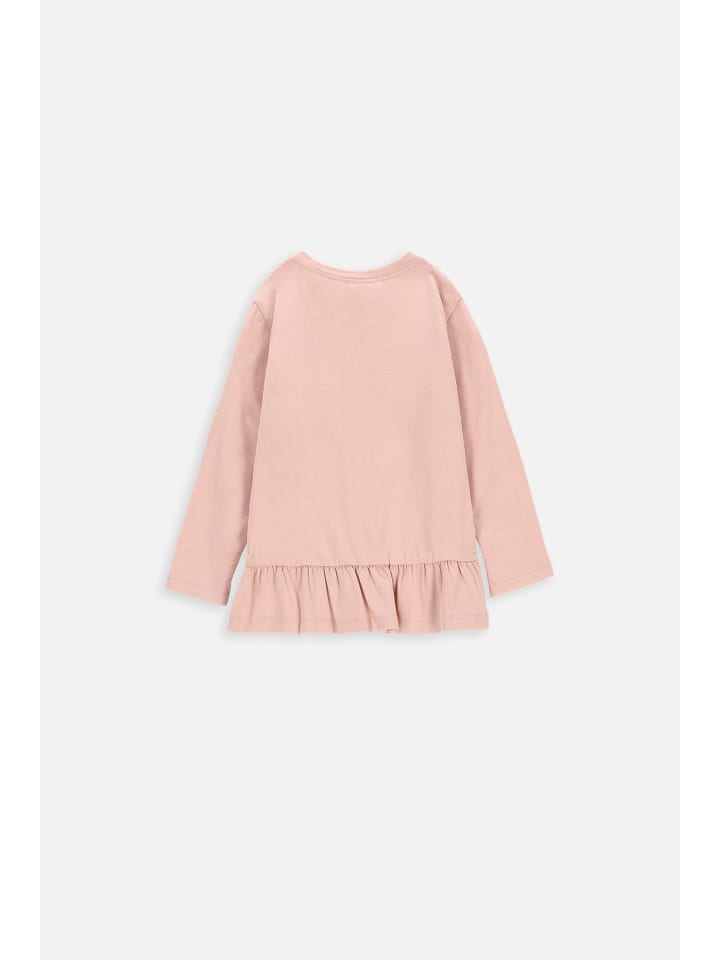 Coccodrillo Langärmeliges T-shirt in gedämpftes Rosa günstig kaufen 62