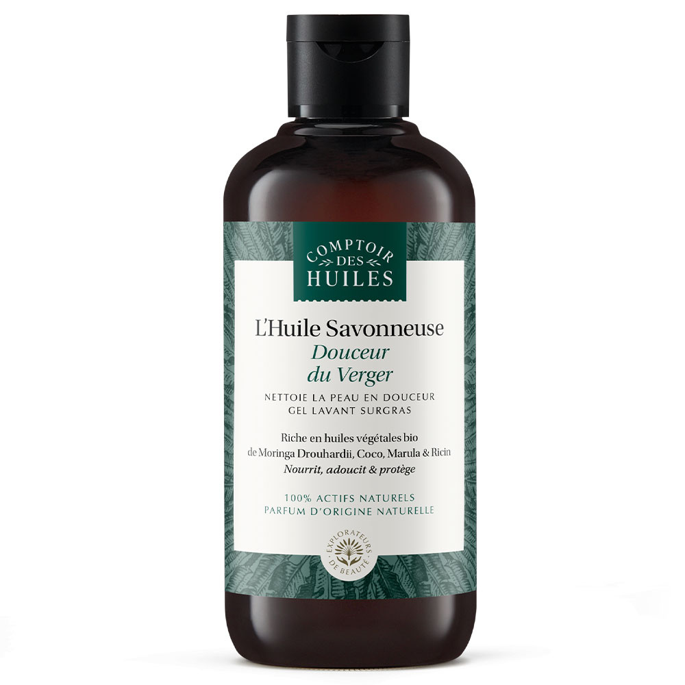 comptoir des huiles L'Huile Savonneuse - Douceur du verger 250ml Hygiène