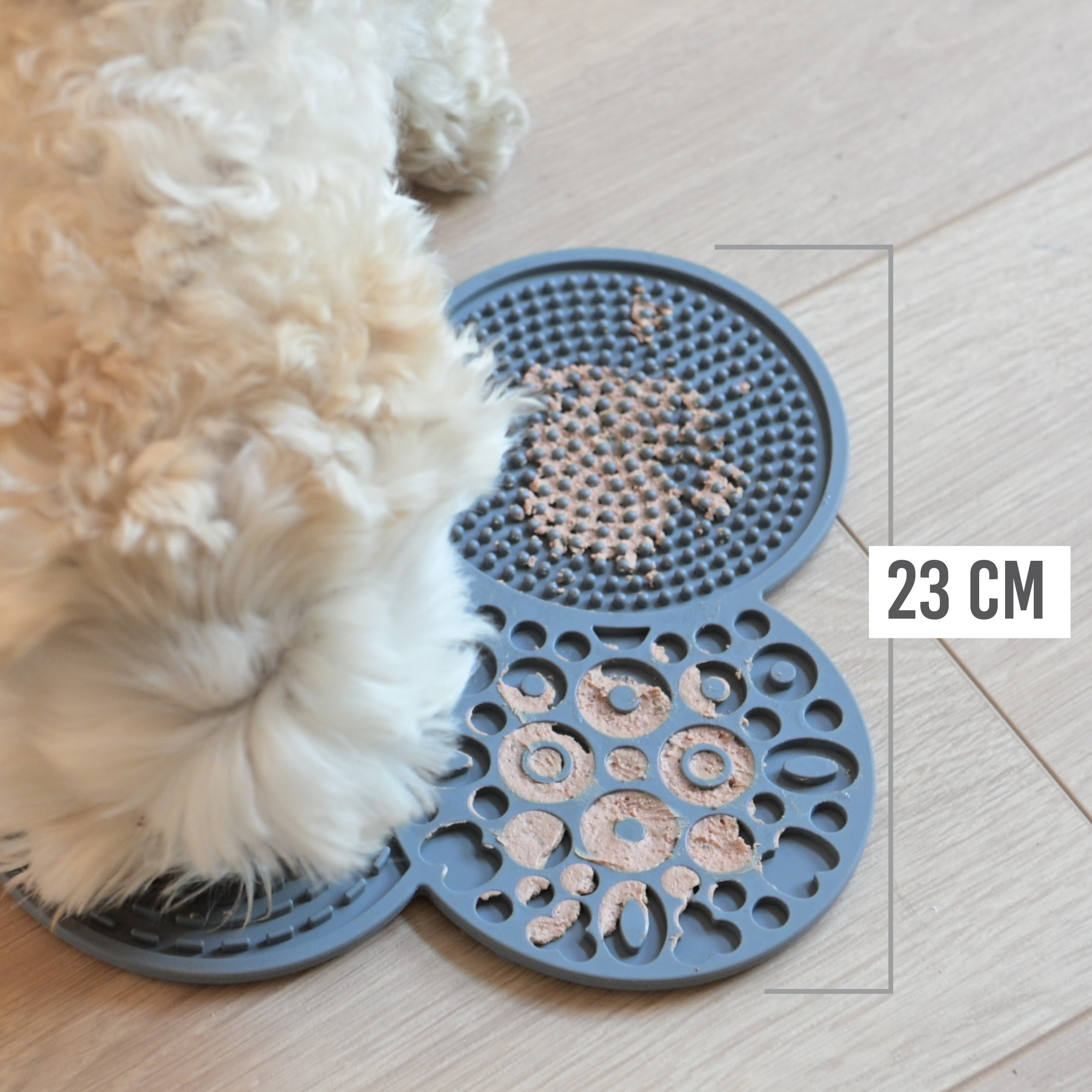 KaraLuna Intelligenzspielzeug KaraLuna Hunde Leckmatte lebensmittelecht I Mit Saugnapf & Spachtel