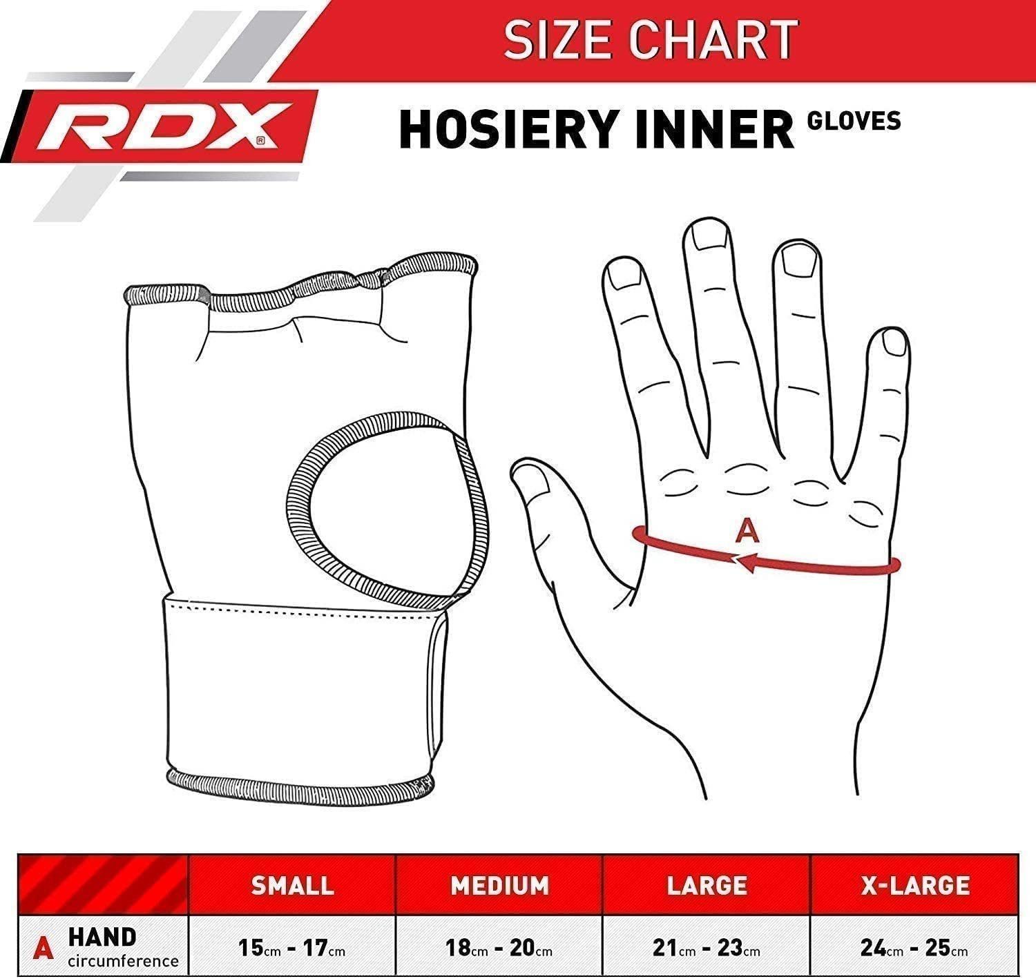 RDX Sports Boxhandschuhe RDX Boxen elastische Innenhandschuhe, MMA, Boxbandagen, Handschuhe