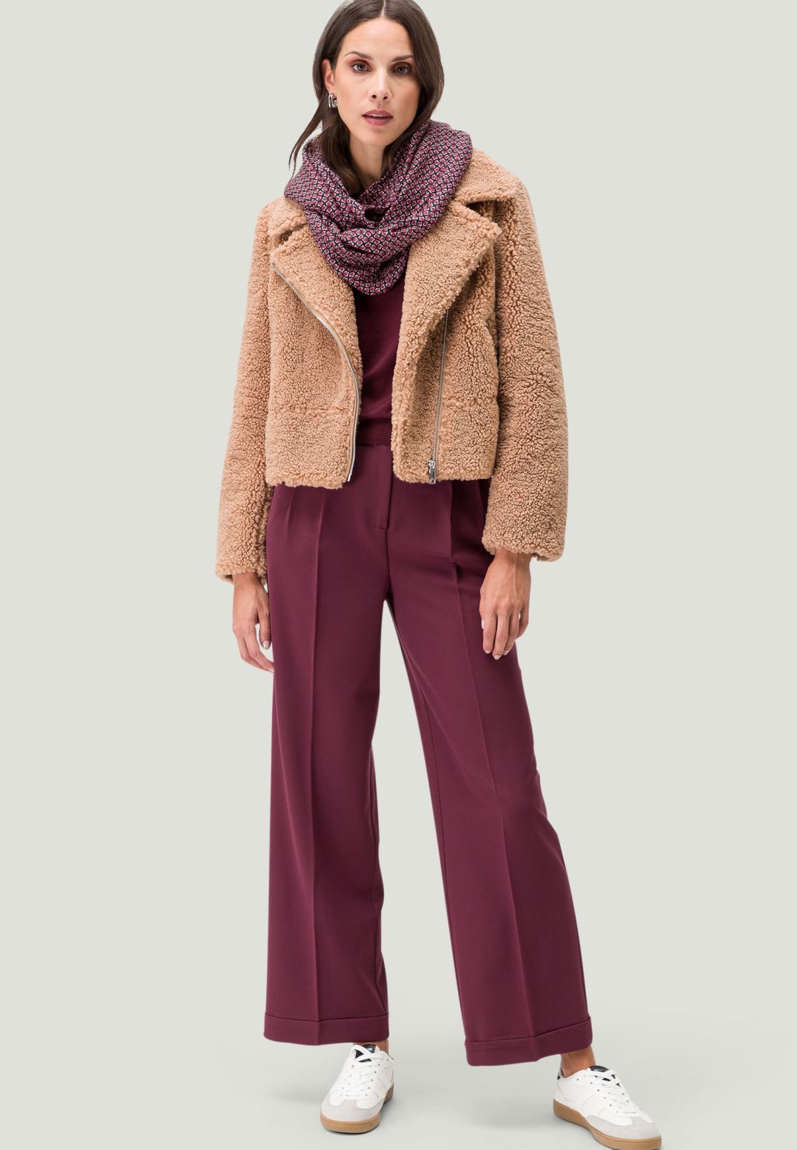 Loopschal mit Print