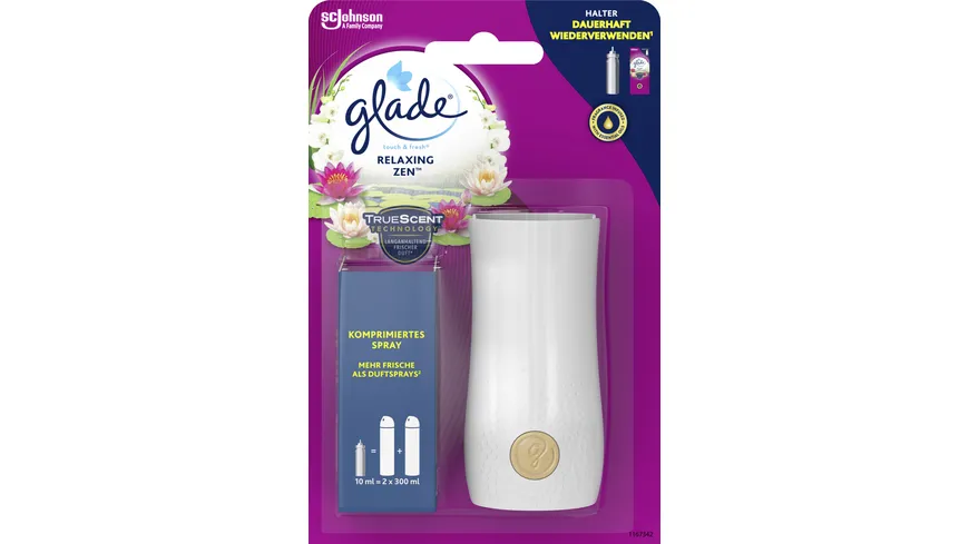 Glade Touch & Fresh Minispray Halter Relaxing Zen 10 ml