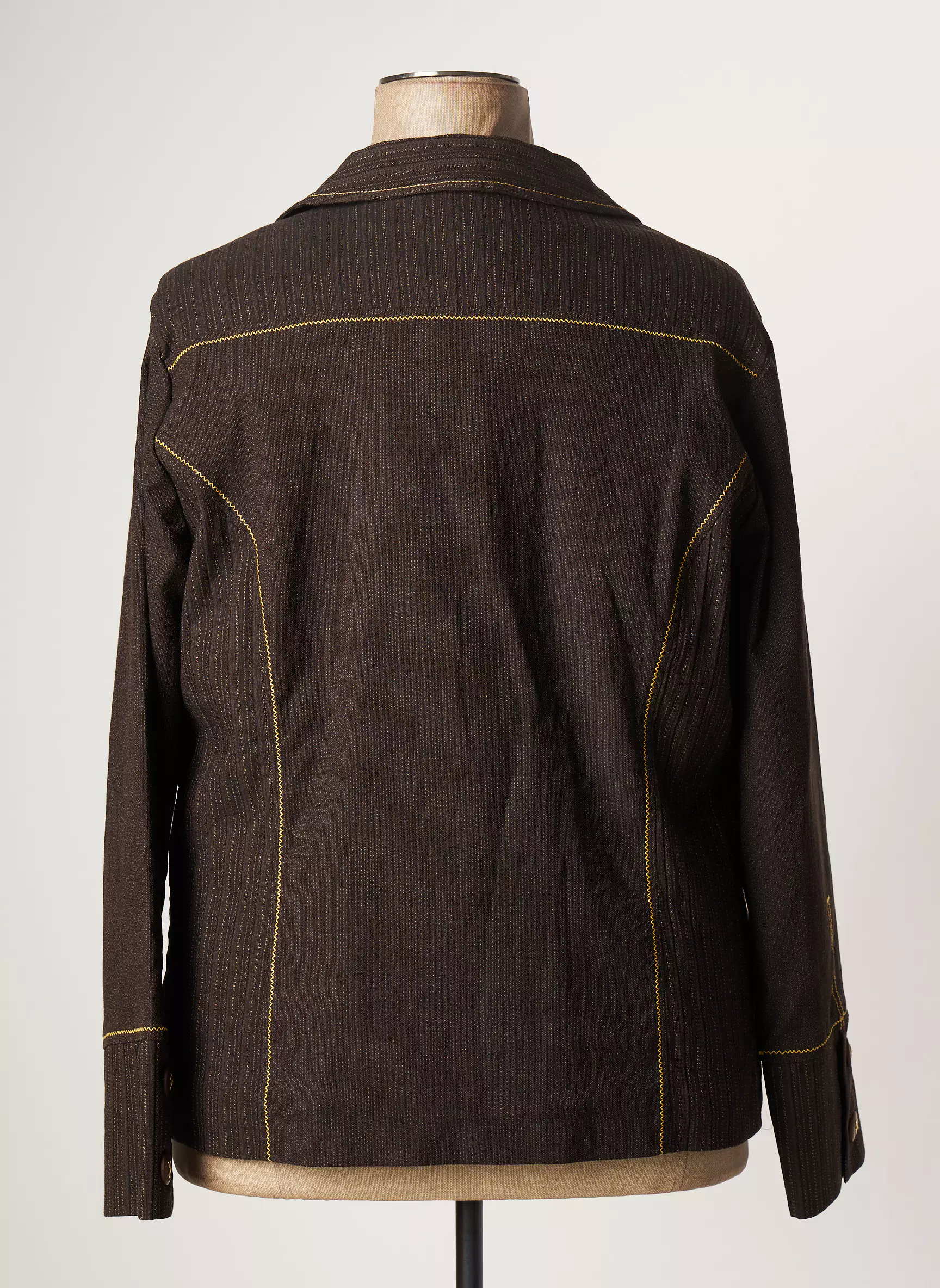 Brigitte Saget Vestecasual Femme couleur marron