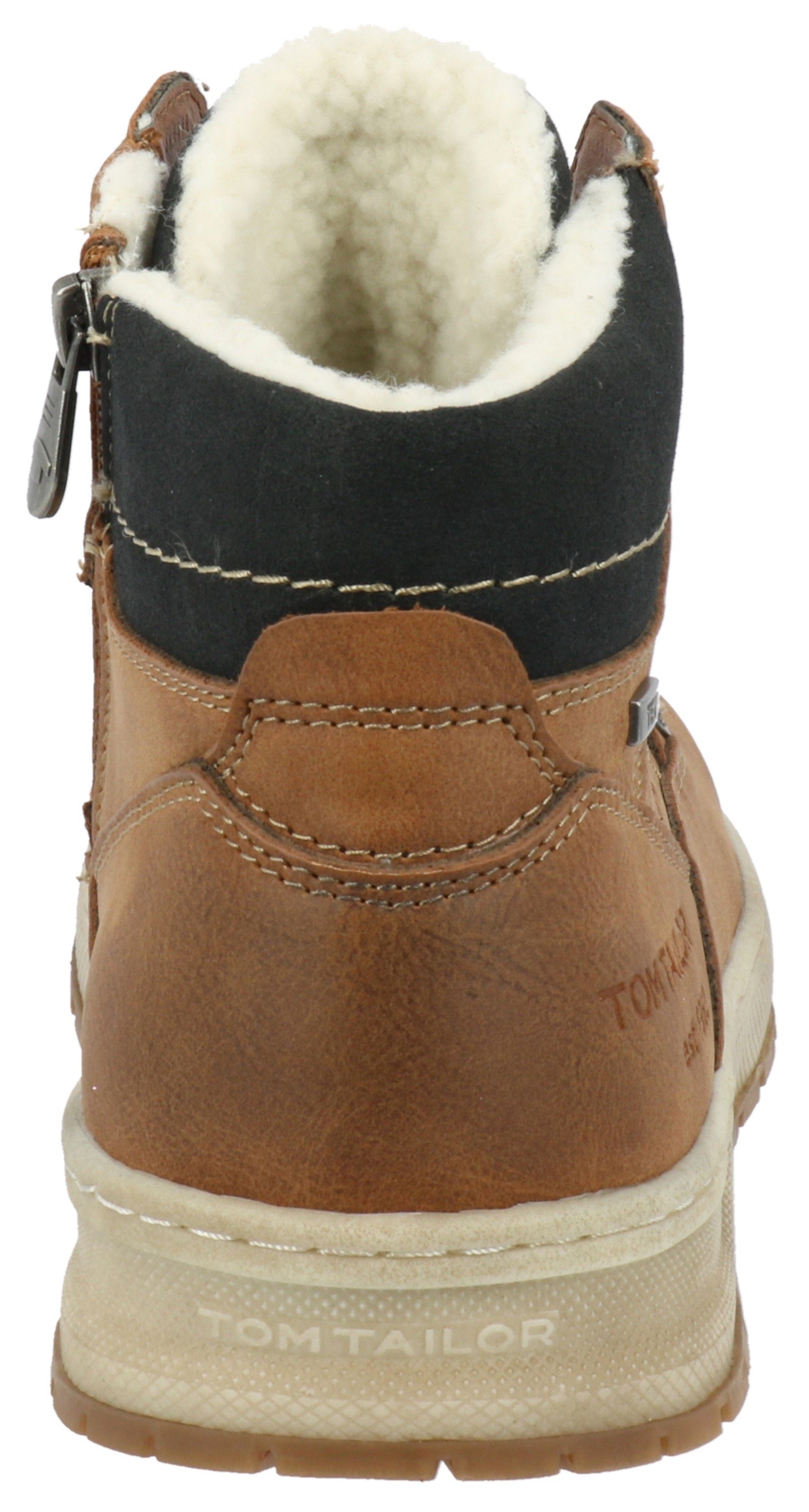 TOM TAILOR Winterboots mit TEX-Membran, G-Weite