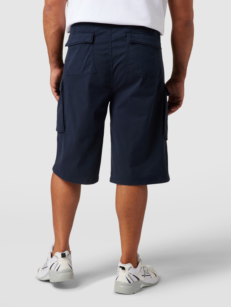 PLUS SIZE Cargoshorts mit Pattentaschen in marineblau