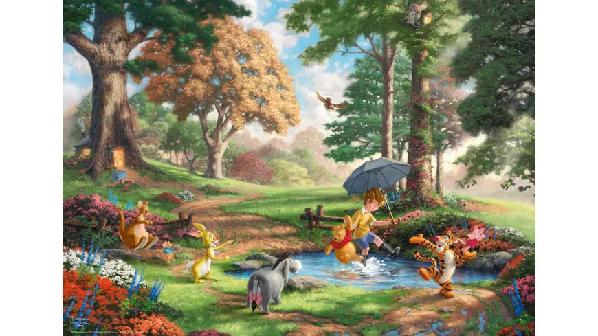 Schmidt Spiele - Erwachsenenpuzzle -  Winnie The Pooh, 1000 Teile Puzzle