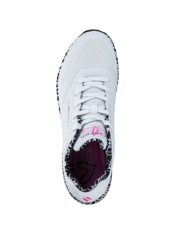 Skechers Sneakers Low in white/black günstig kaufen