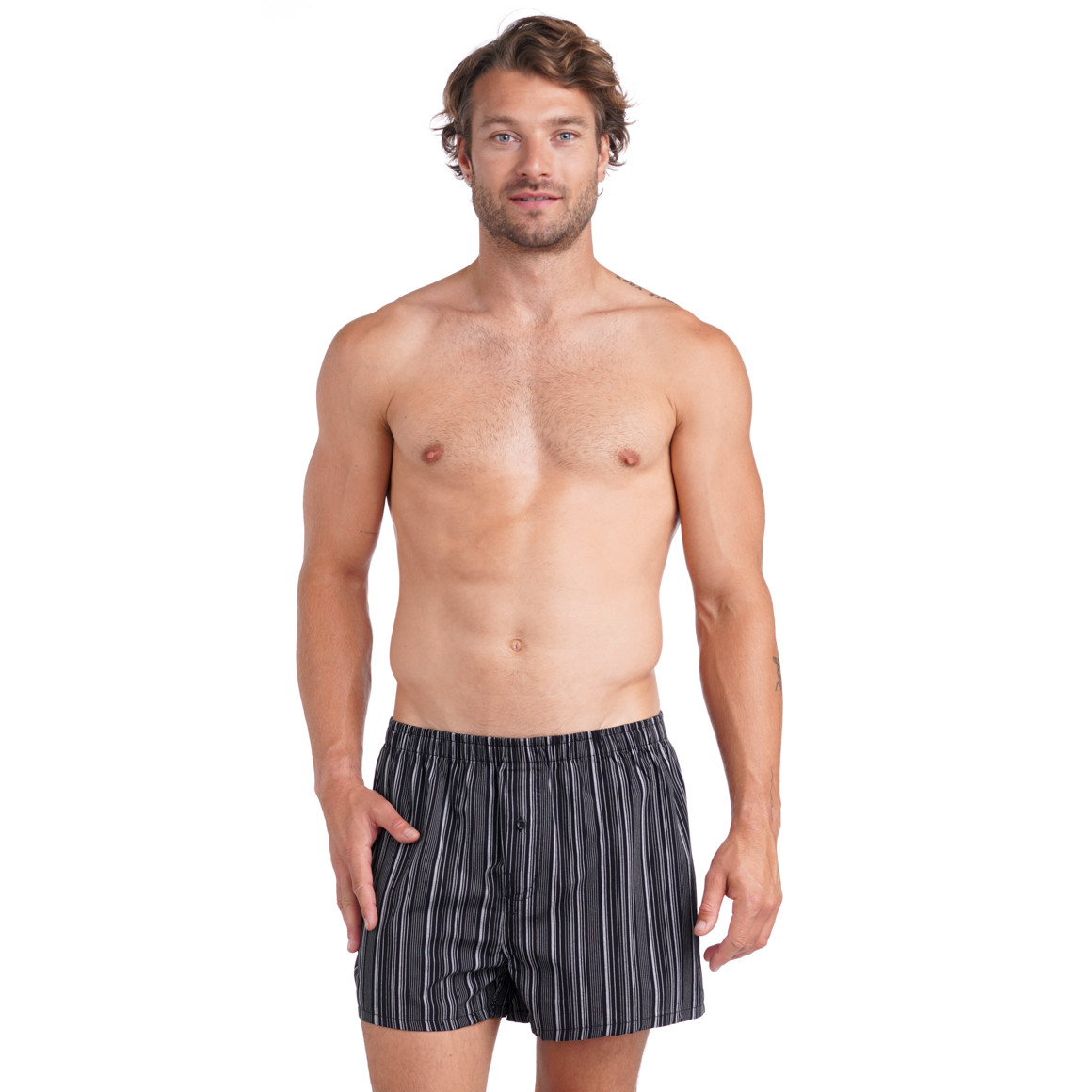Herren Boxershorts mit Streifen