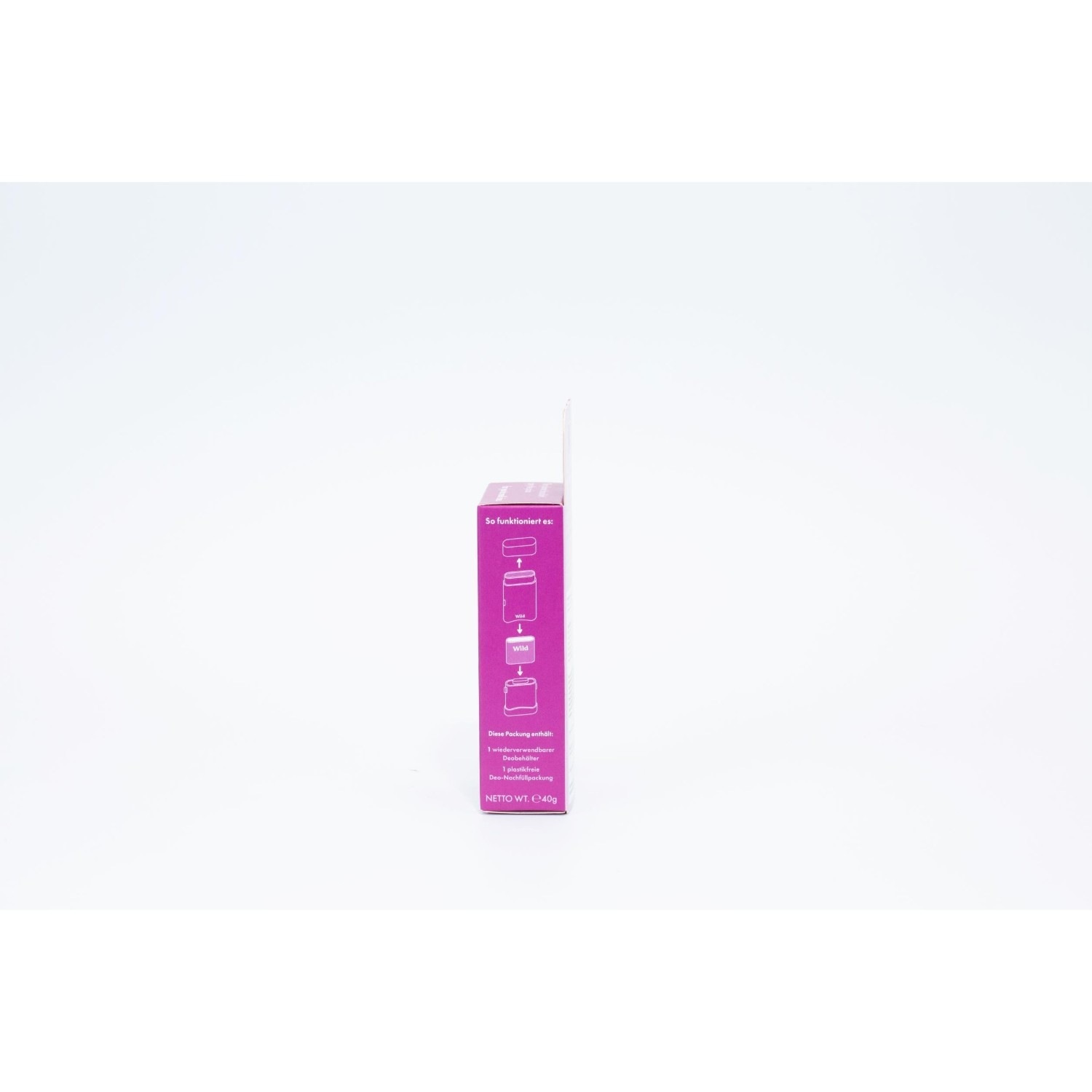 Deo Startpaket: Behälter Lila & Coconut & Vanilla Refill Deo