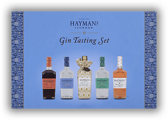 Hayman's Gin Tasting Set 5x0,05 Liter Hayman's Gin Tasting Set 5x0,05 Liter Echte Londoner Gin-Vielfalt in einem Set. 0,25	 Liter - Vol 36,28%