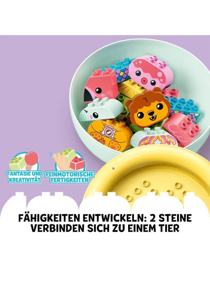 LEGO Bausteine Duplo 10966 Badewannenspaß: Schwimmende Tierinsel - 18 Monate - 5 J günstig kaufen onesize