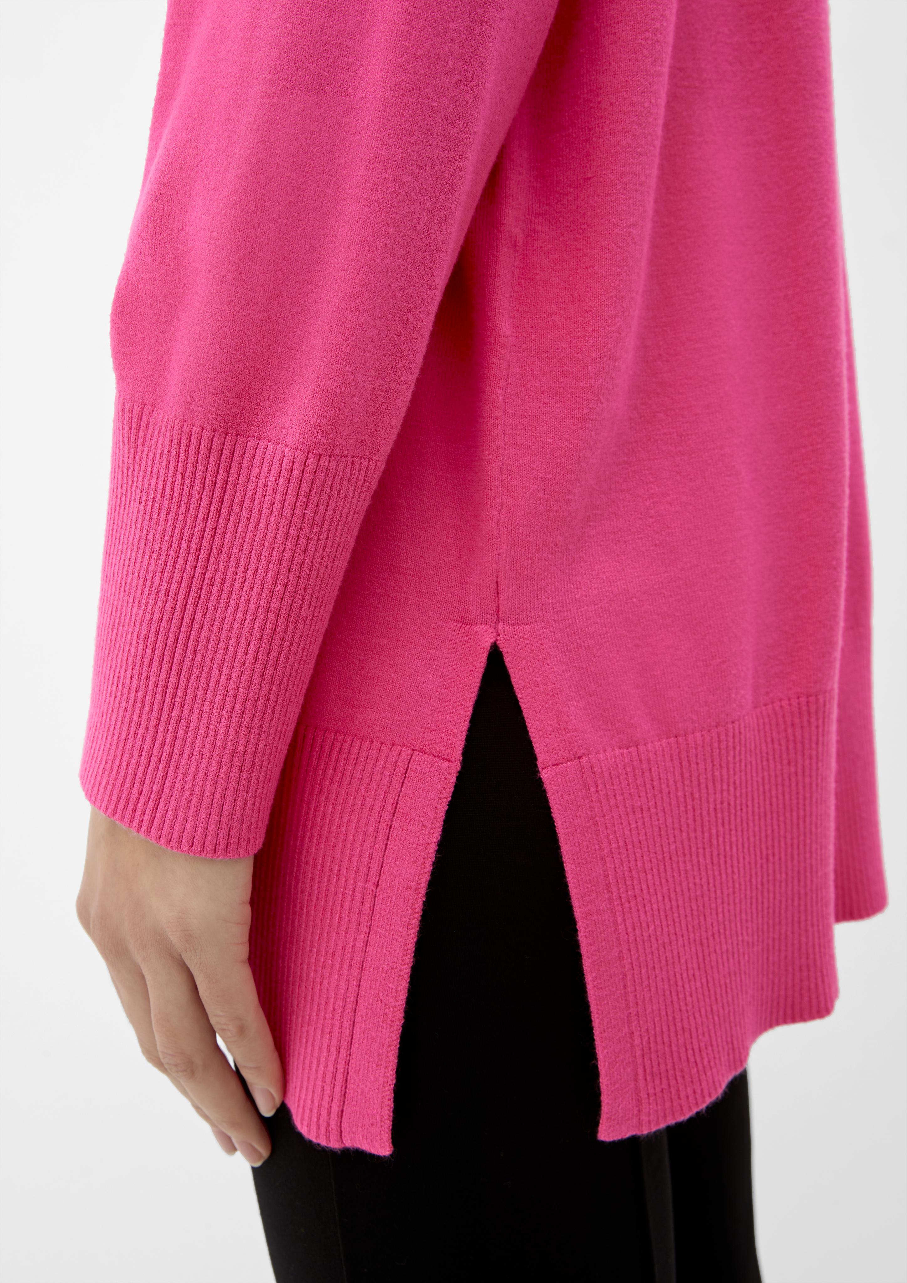 Rollkragenpullover aus Viskosemix  2125704-4424