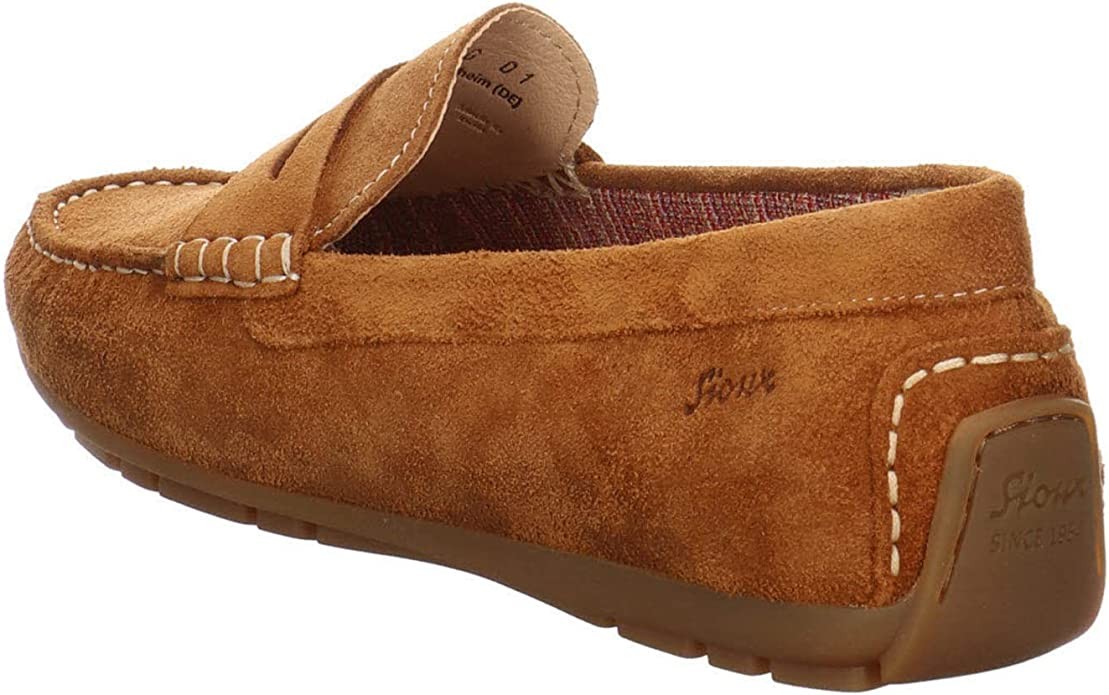 SIOUX Klassische Slipper braun