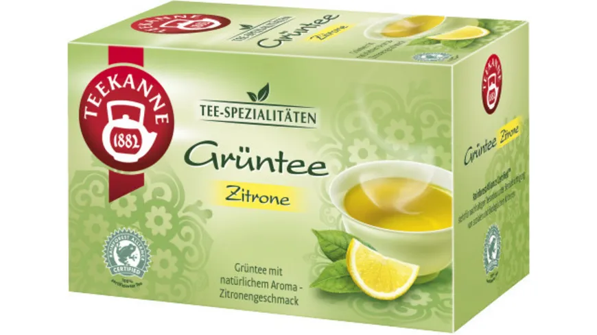 TEEKANNE Grüner Tee Zitrone 35 g
