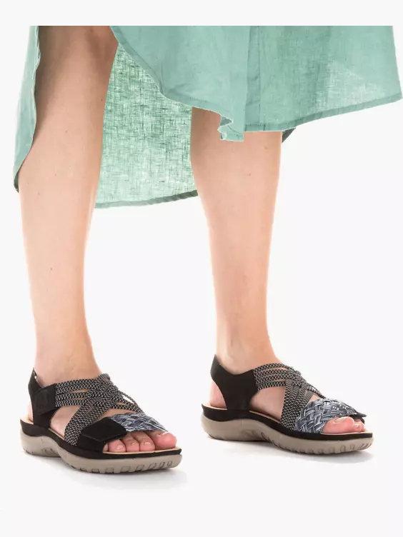 Rieker Damen Riemchensandalen