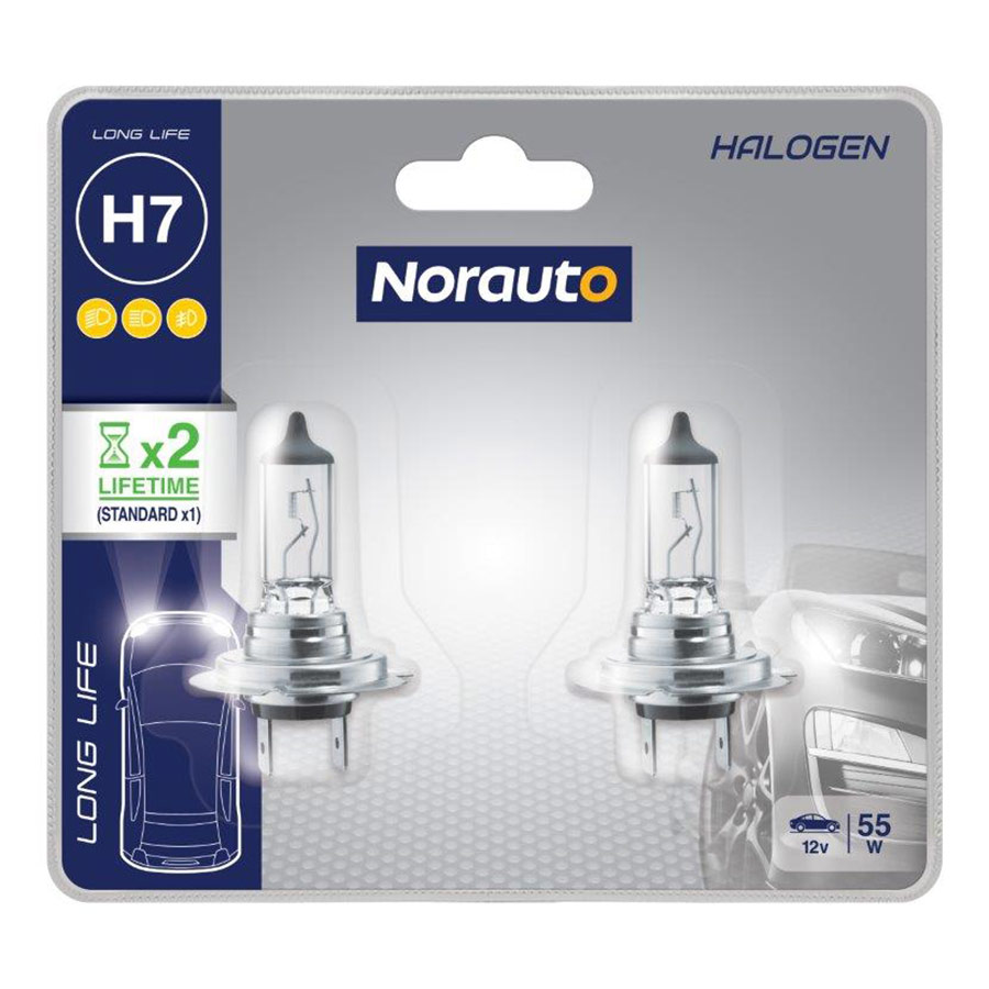 Norauto H7 Longlife Glühlampe, 2 Stück - ATU