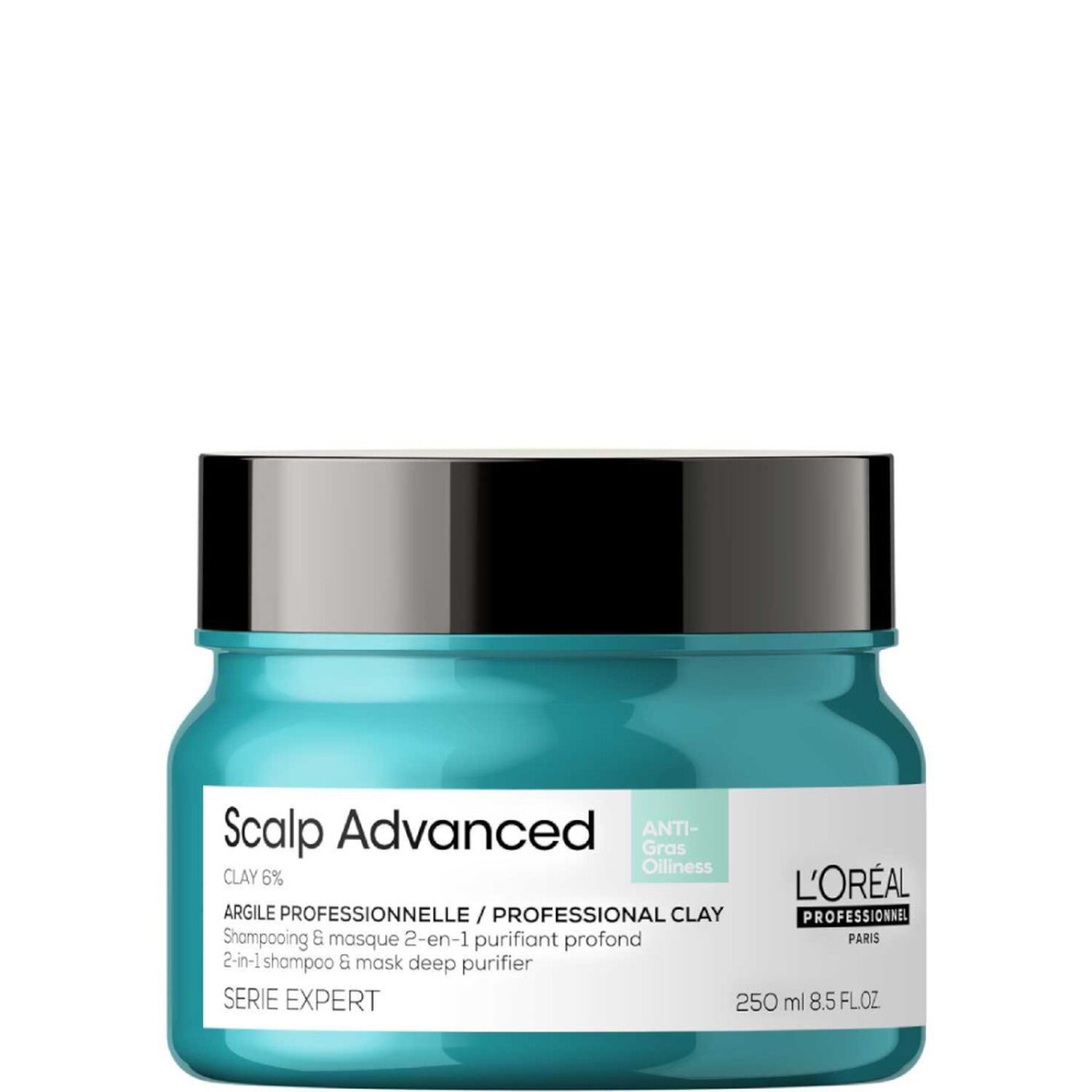 l'oréal professionnel Scalp Advanced Shampooing & Masque 2-en-1 Purifiant Profond 250 ml