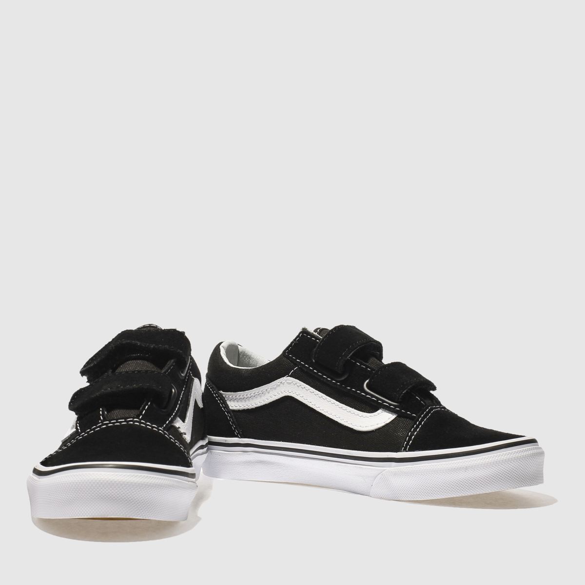 Černobílé dětské tenisky Vans Old Skool
