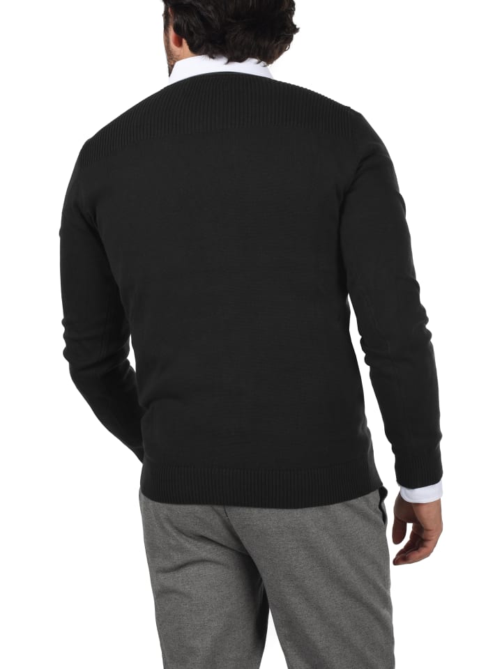 BLEND Strickjacke BHCaden 20711921 ME Strickjacke aus Feinstrick in nachtschwarz günstig kaufen