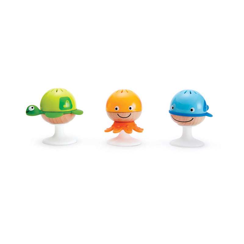 Set de 3 hochets à ventouses Hape