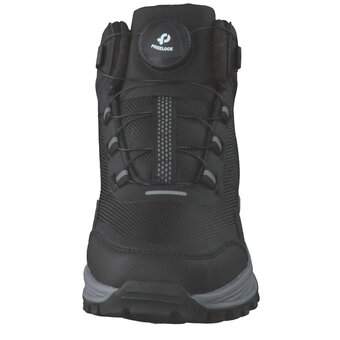 Run Lifewear Schnür Boots in schwarz