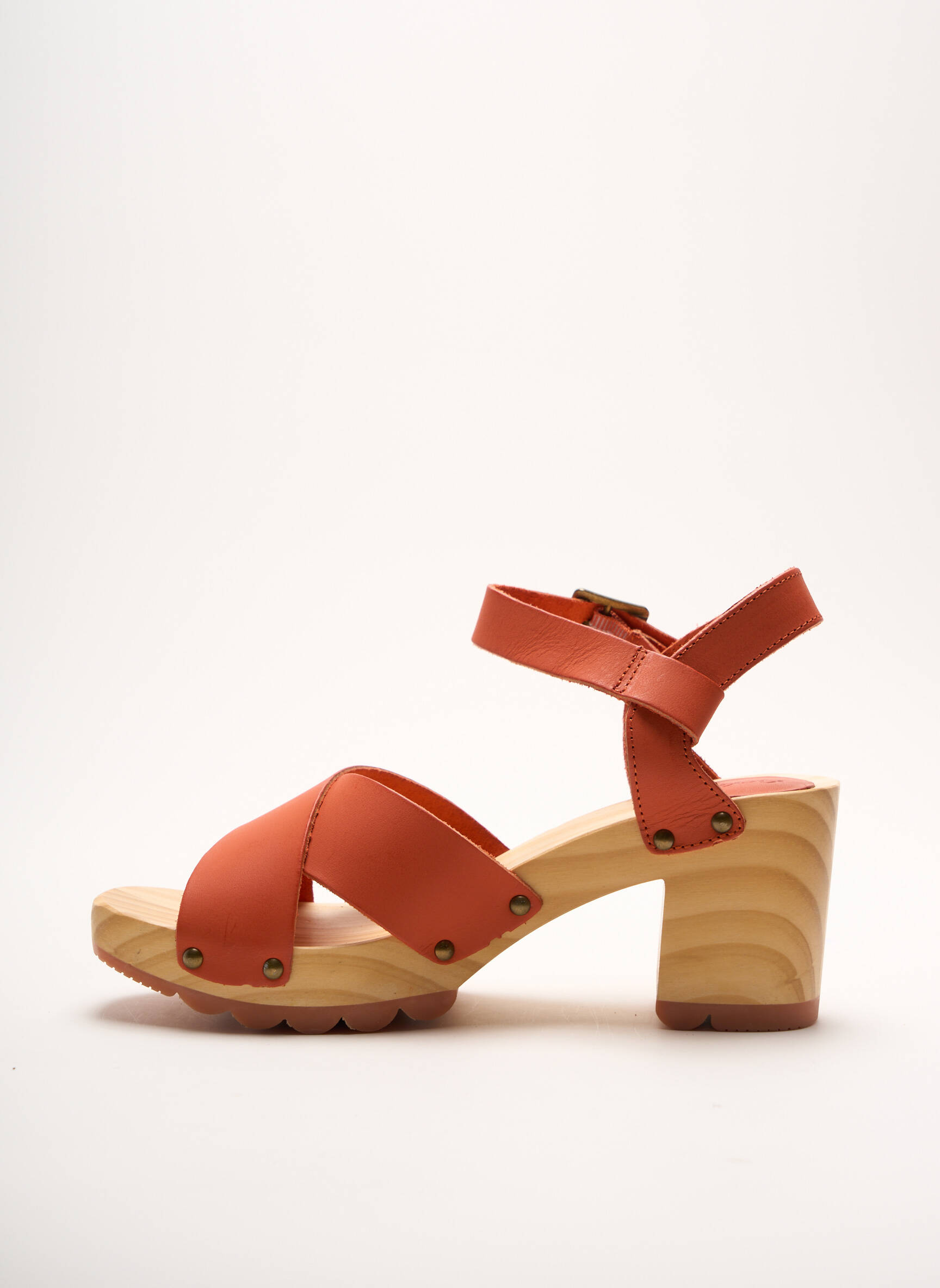 Kickers Sandales Nu Pieds Femme couleur orange