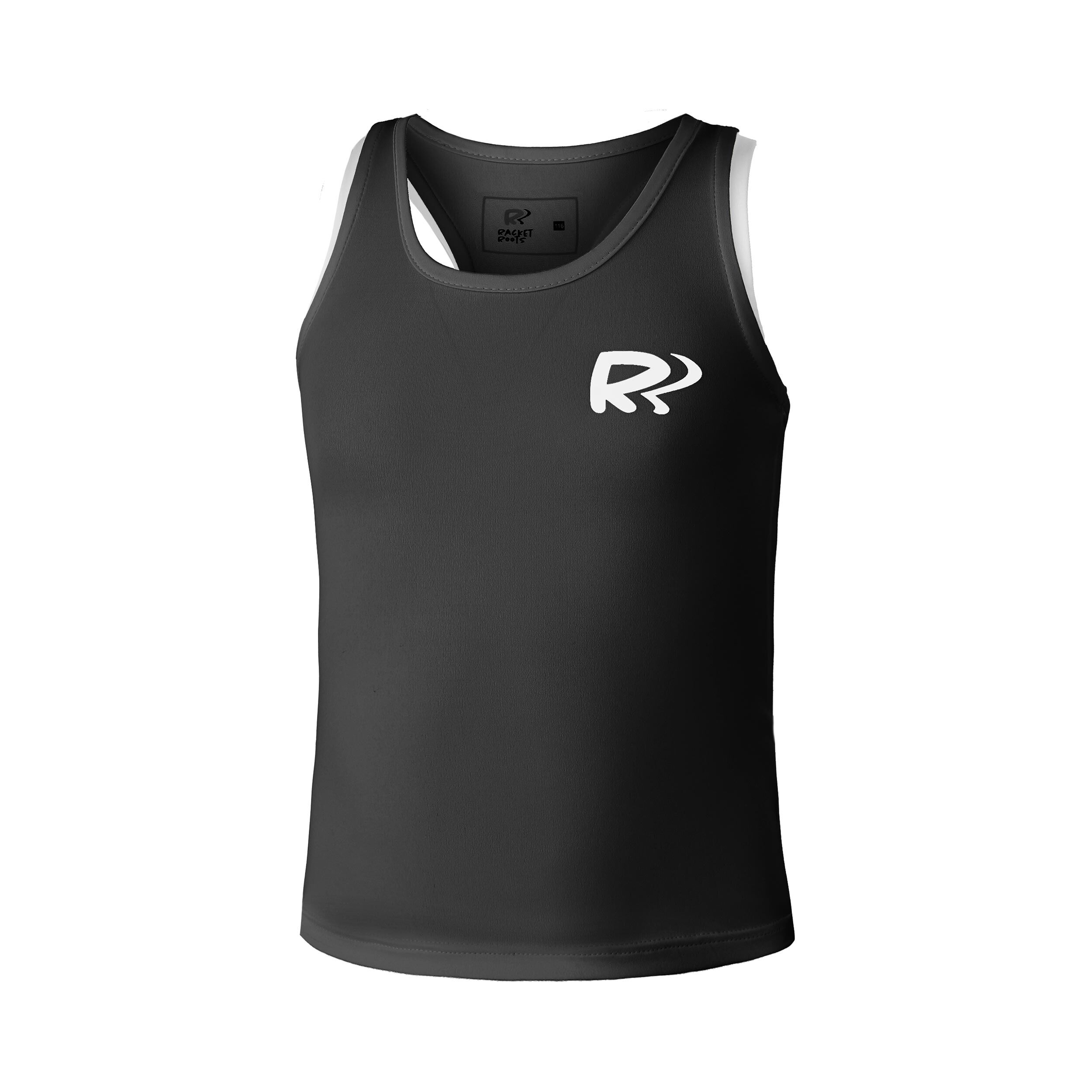 Teamline Tank-Top Mädchen - Schwarz