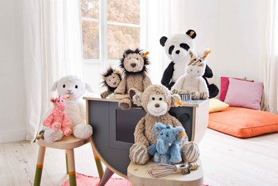 Soft Cuddly Friends Bingo Affe