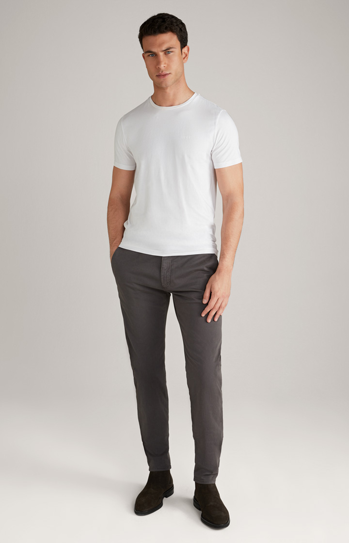 Chino Steen in Grau