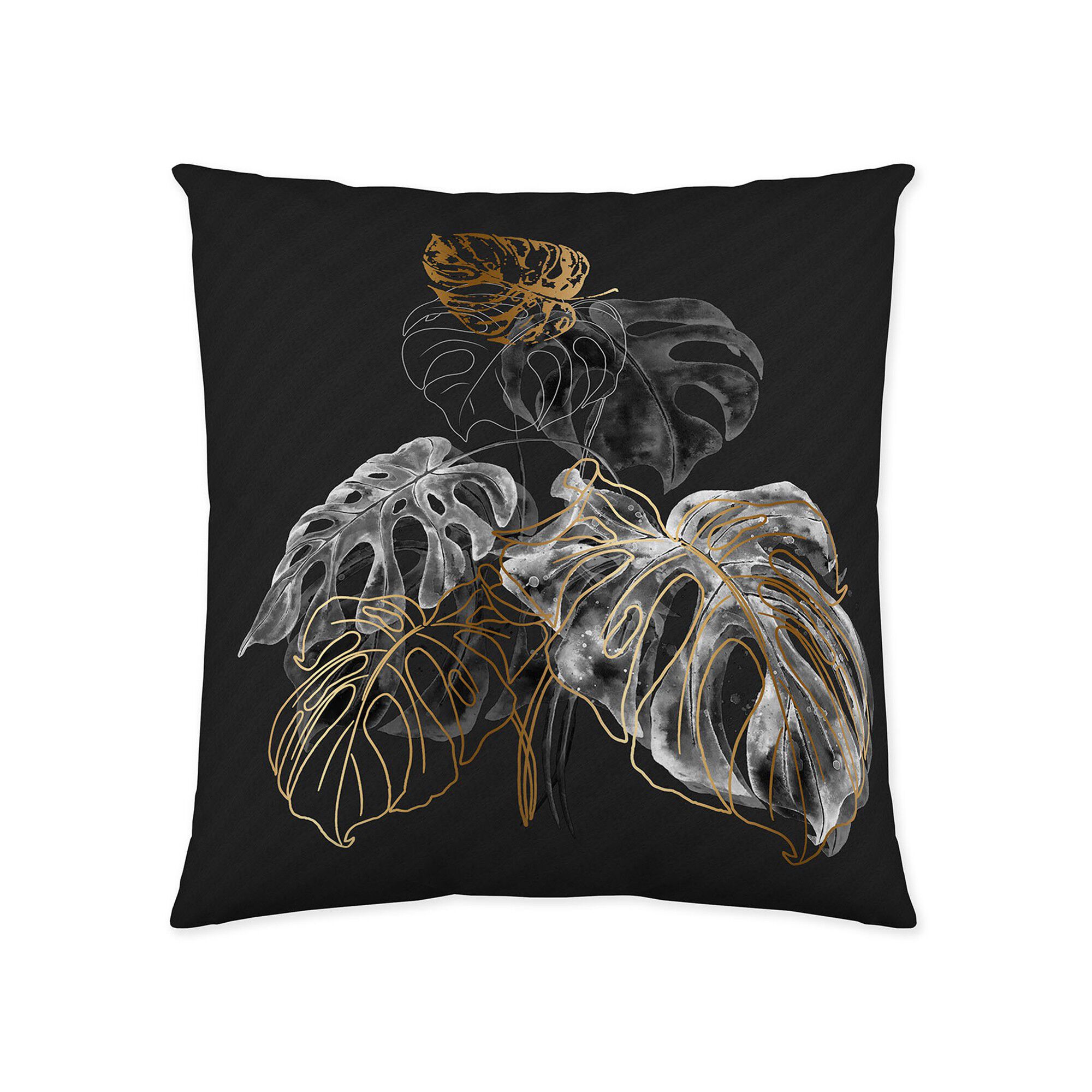 Linge de lit Ginkgo coton motif feuilles