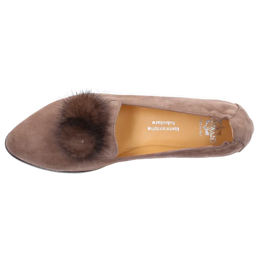 Truman's - Loafer 8858 Veloursleder Bommel braun - braun