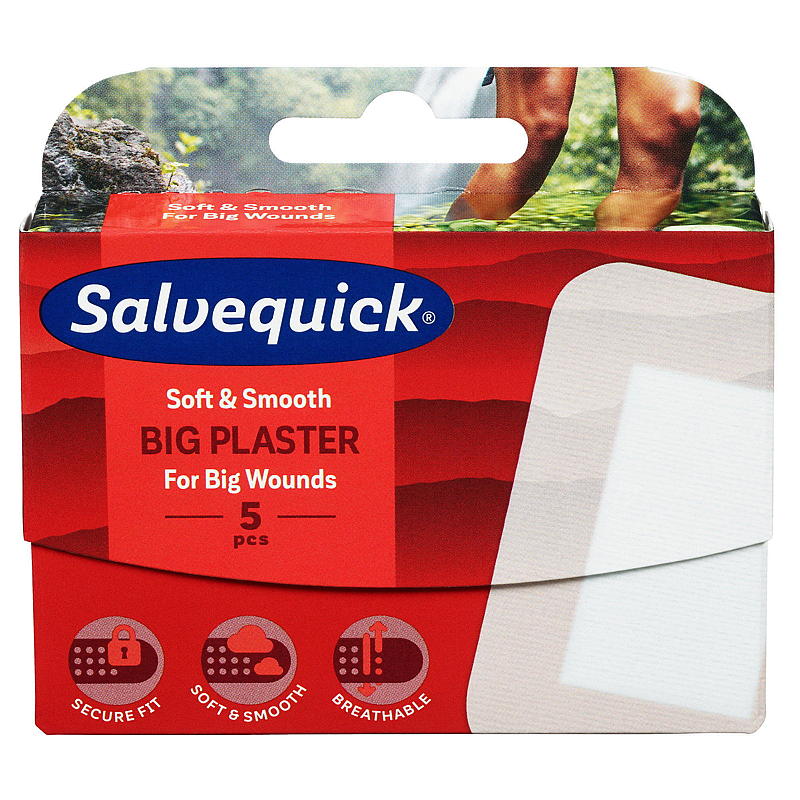 Salvequick Salvequick 5 stk 55x75 mm big