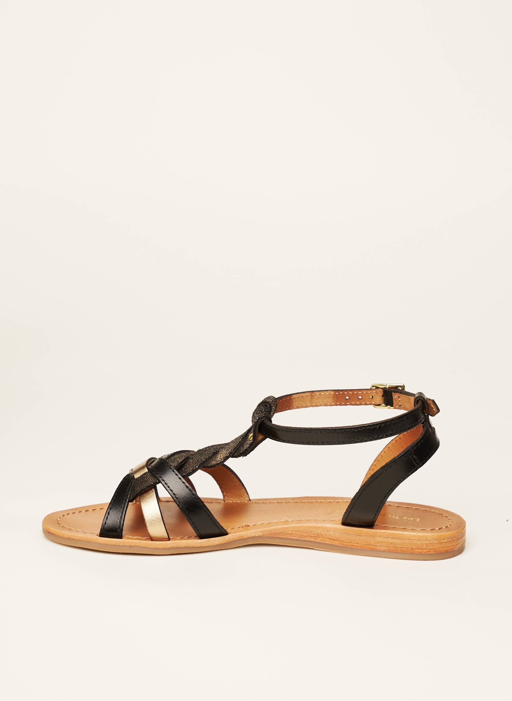 Les Tropeziennes Par M Belarbi Sandales Nu Pieds Femme couleur noir