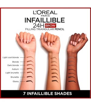 L'Oréal Paris Infaillible Brows 24h Brow Filling Triangular Pencil Augenbrauenstift-1 ml