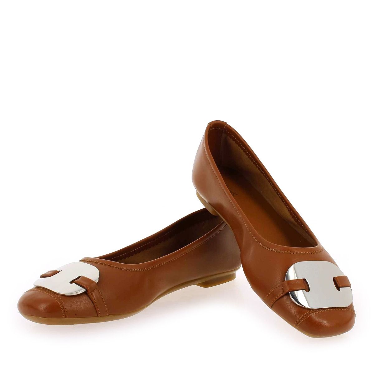 Reqins  HERMES CUIR - Cognac