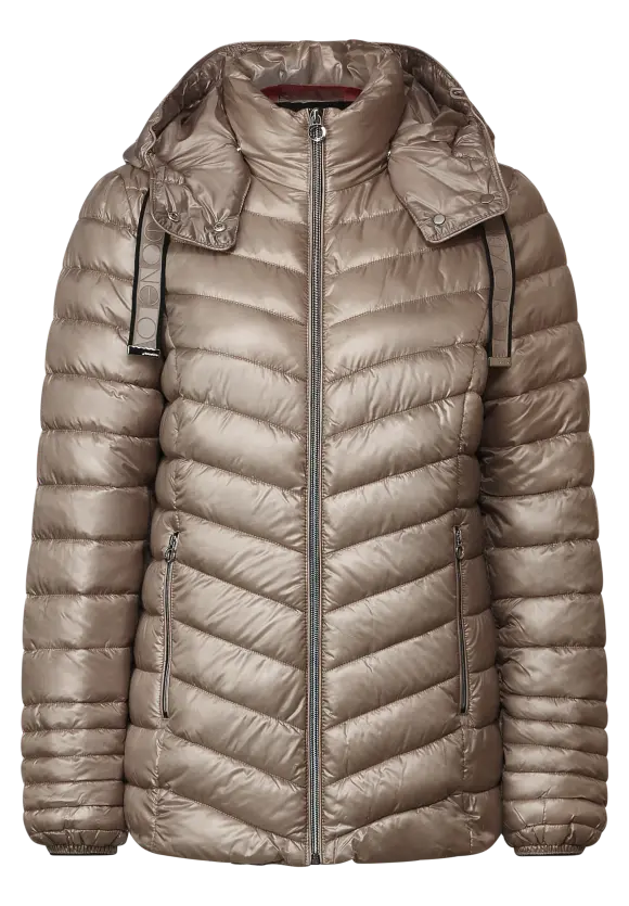 Street One Kurze Steppjacke mit Kapuze