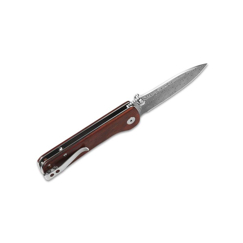QSP Hawk Damascus Wood QS131-B2 Cocobolo