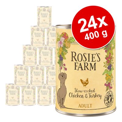 Sparpaket Rosie's Farm Adult 24 x 400 g