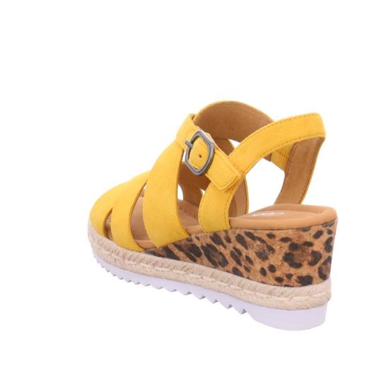 GABOR Klassische Sandalen gelb