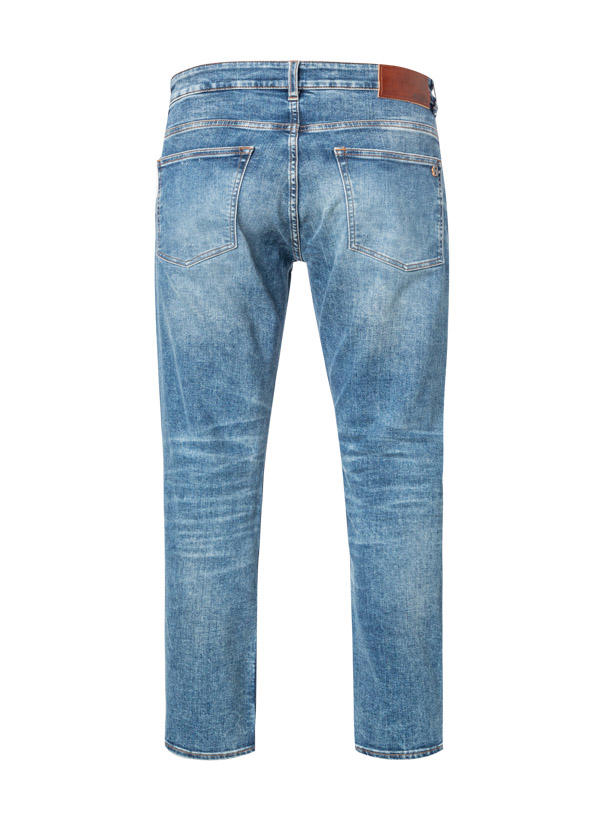 BOSS Orange, Jeans, Slim Fit, Baumwoll-Stretch, mittelblau