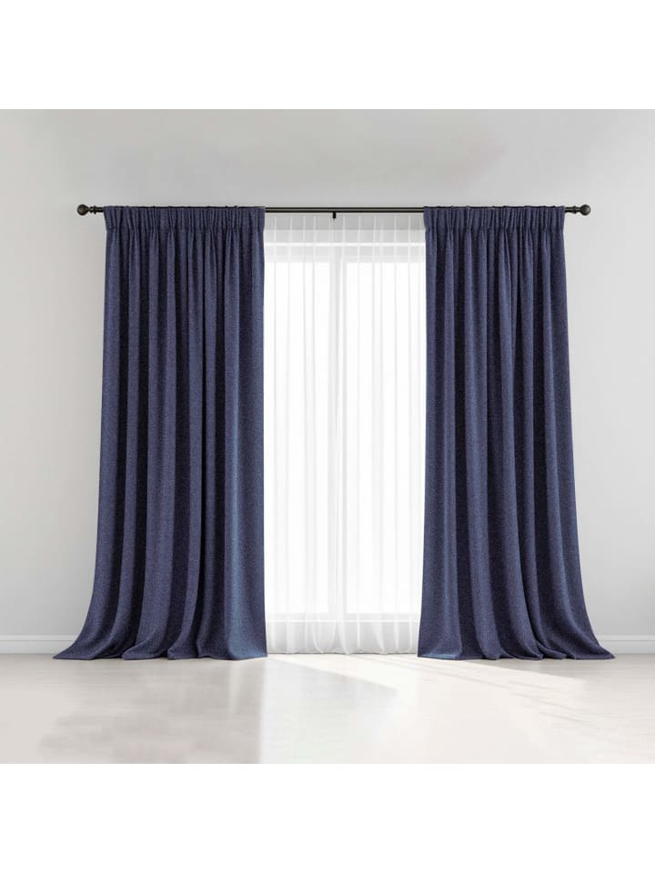 ESPRIT Schlaufenvorhang FUN in Navy günstig kaufen 130x250 cm