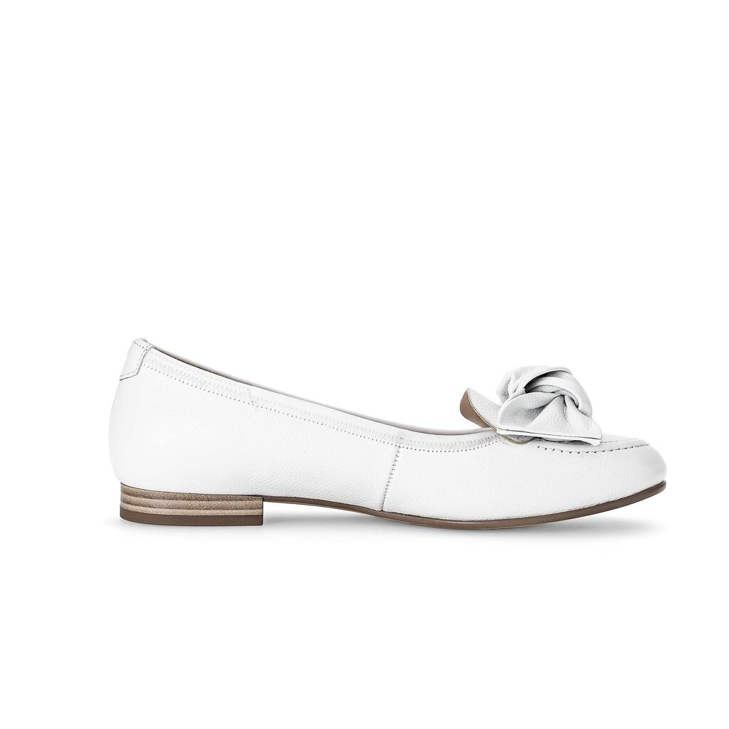 Gabor comfort Eleganter Ballerina weiß
