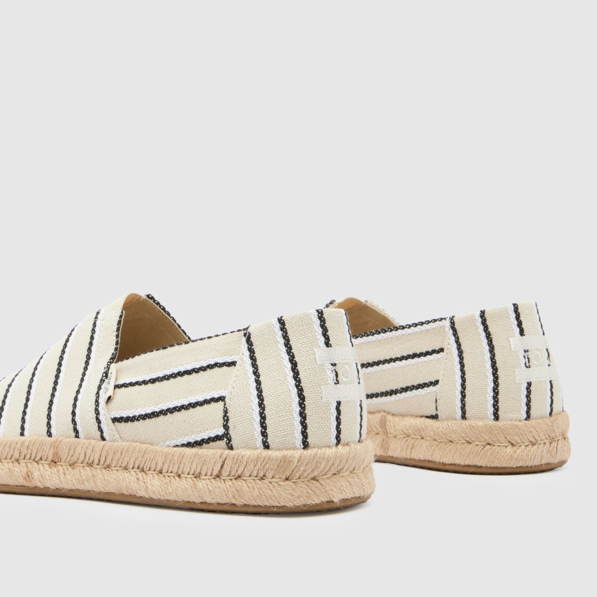 TOMS – Alpargata Rope 2.0 – Vitt flerfärgade skor